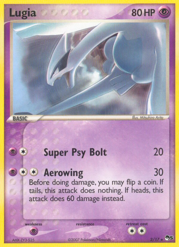 POP Series 5 Non - Holo Lugia #2
